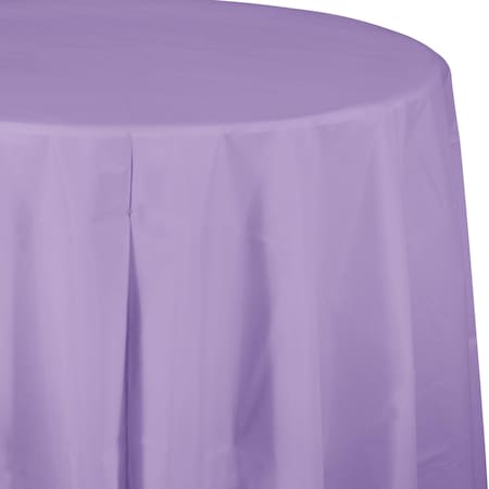Touch Of Color Pastel Blue Octy Round Tablecloth, 82", 12PK 923882